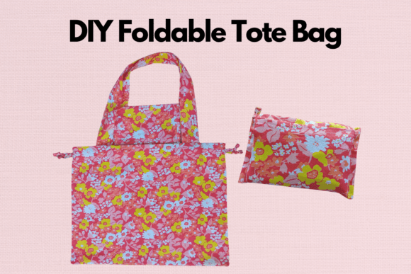 Foldable Tote Bag Sewing Pattern