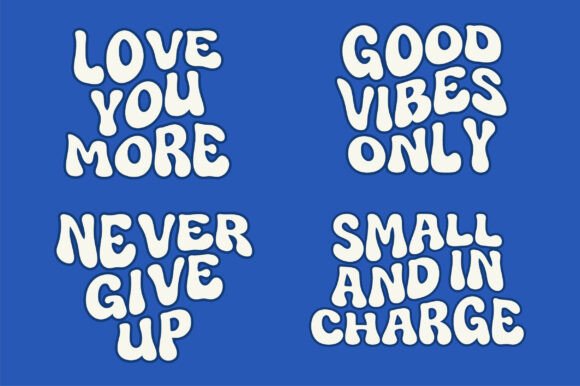 Funk Soul Font PNG with transparent background - Preview 3