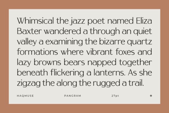 Haqmuse Font PNG with transparent background - Preview 3