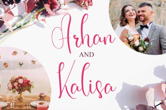 Juliet Valentine Font font preview - 4