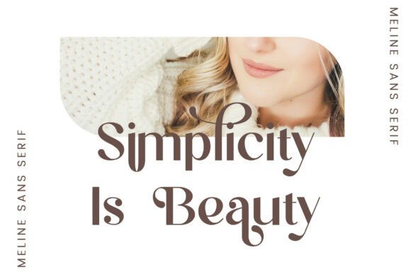 Meline Font PNG with transparent background - Preview 3
