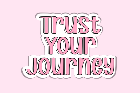 Precious Valentine Font PNG with transparent background - Preview 4