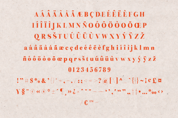 Preta Font PNG with transparent background - Preview 4