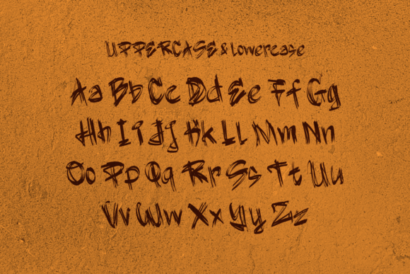 Ramone Disorder Font PNG with transparent background - Preview 1