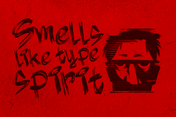 Ramone Disorder Font PNG with transparent background - Preview 4