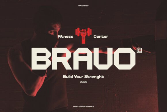 Reivox Font PNG with transparent background - Preview 3