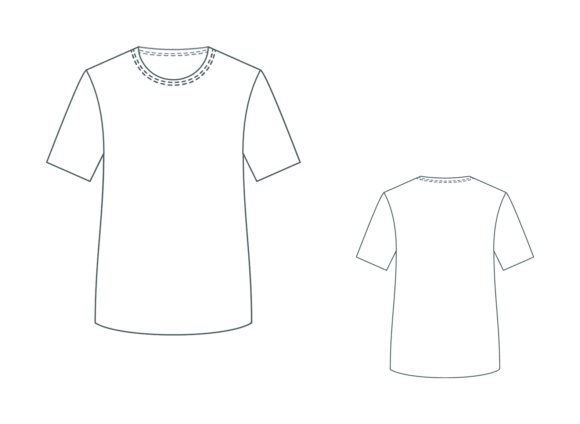 Smart Fit Tee Sewing Pattern | XS–5XL
