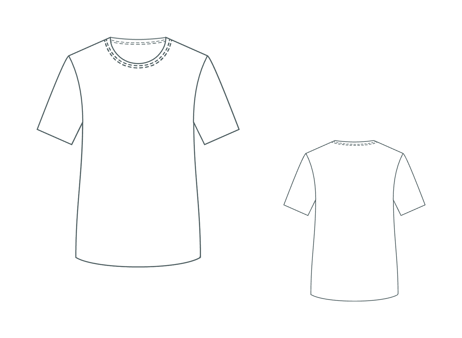 Smart Fit Tee Sewing Pattern | XS–5XL