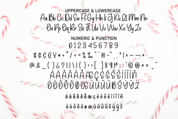 Candy Cane Font - Preview 6