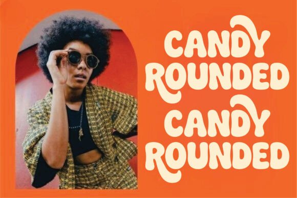 Candy Rounded Font - Preview 1