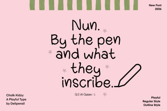Chalk Kidzy Font - Preview 2