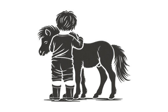 Child and Pony