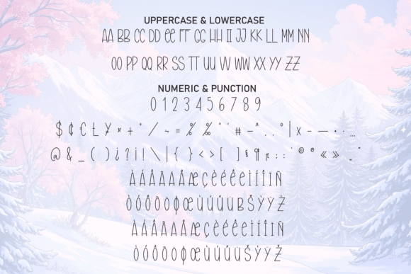 Comic Winter Font - Preview 6