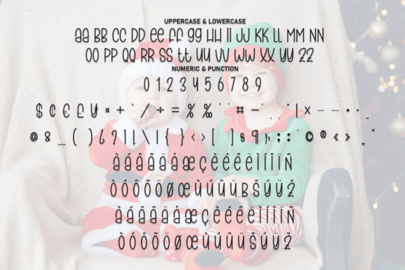 Cute Santa Font - Preview 6