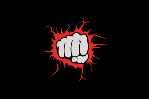 Fist Punching Wall