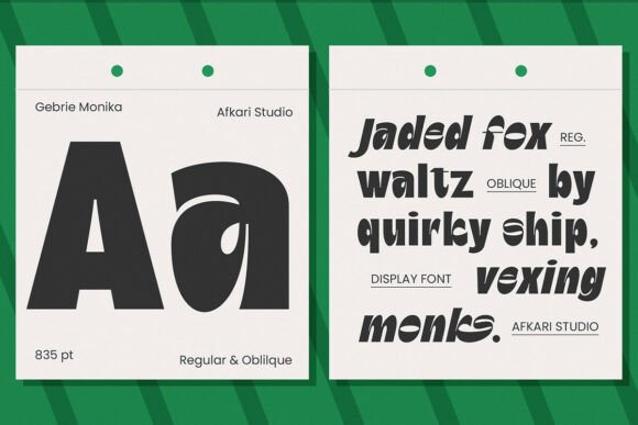 Gebrie Monika Font - Preview 4