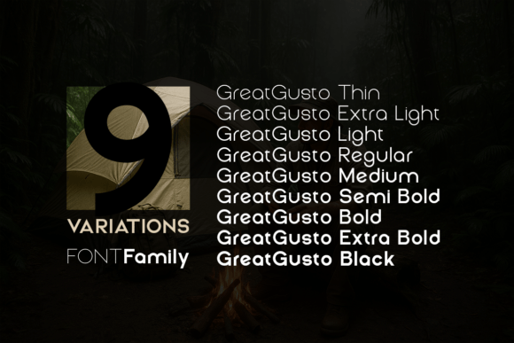 Great Gusto Font - Preview 2