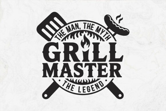 Grill Master Svg, Funny BBQ Dad Shirt Graphic Crafts By SvgModes