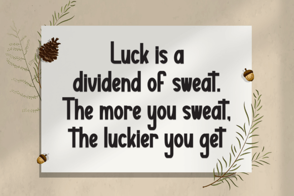 Kind Party Font PNG with transparent background - Preview 4
