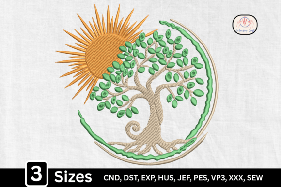 Nature Harmony Tree of Life Sun