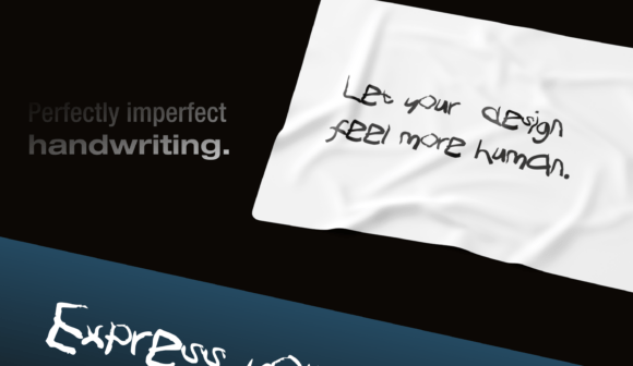 FT Roughy Hand  Font PNG with transparent background - Preview 3