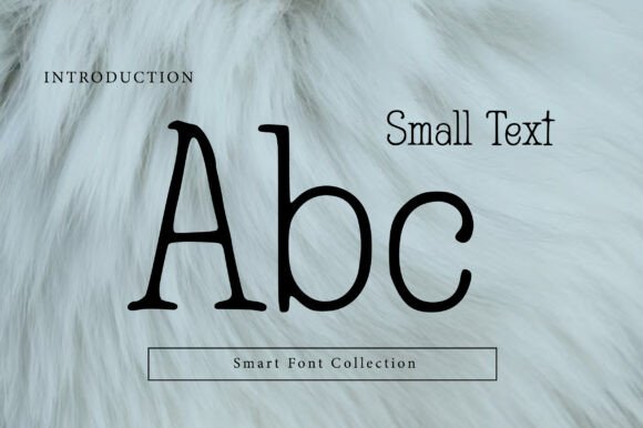 Small Text Font PNG with transparent background - Preview 1