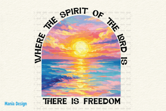 Spirit of the Lord Freedom PNG