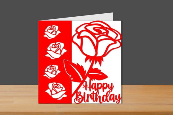 Birthday Papercut Card, Birthday Card