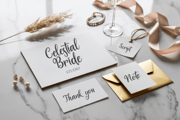 Celestial Bride Font - Preview 3