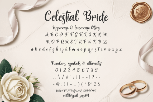 Celestial Bride Font - Preview 6