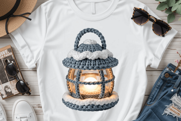 Crochet Lantern PNG