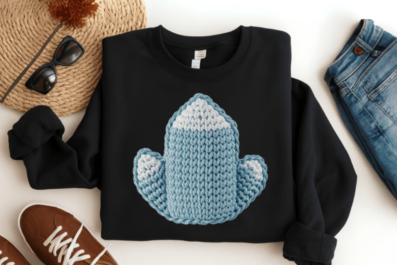Crochet Mittens PNG