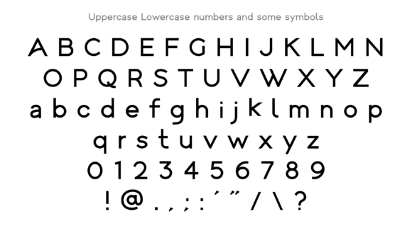 Nomix Font PNG with transparent background - Preview 2