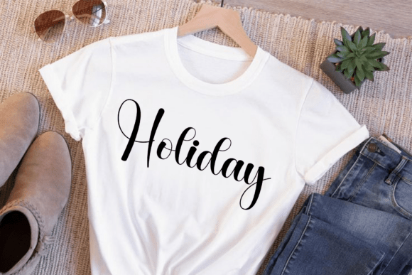 Rustic Farmhouse Font PNG with transparent background - Preview 1