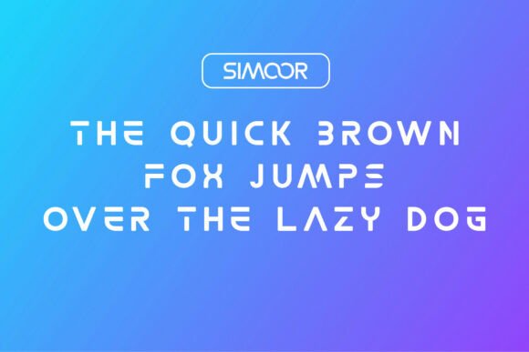 Simoor Font PNG with transparent background - Preview 5