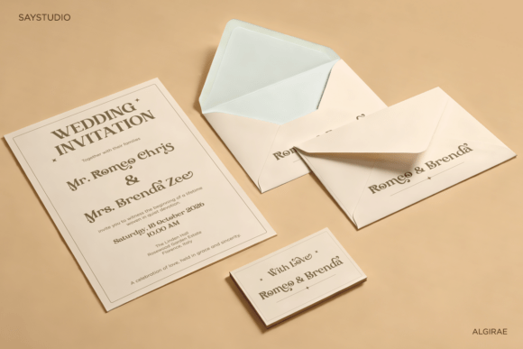 Algirae Font - Preview 3