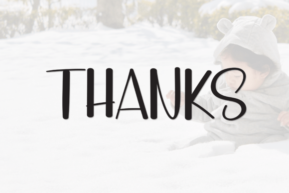 Baby Winter Font - Preview 6