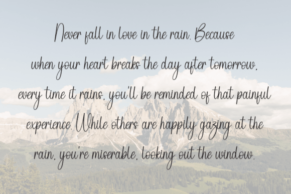 Background Signature Font - Preview 5