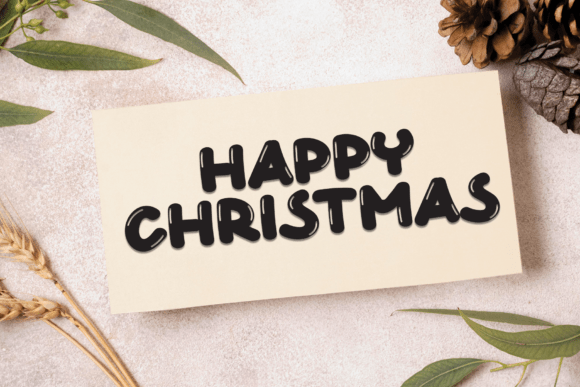 Ballon Santa Font - Preview 4