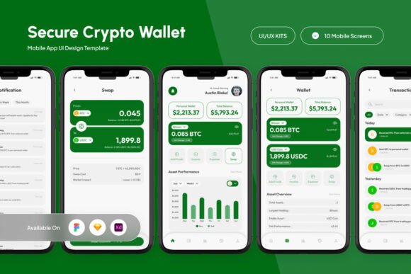 Bitswap – Secure Crypto Wallet App