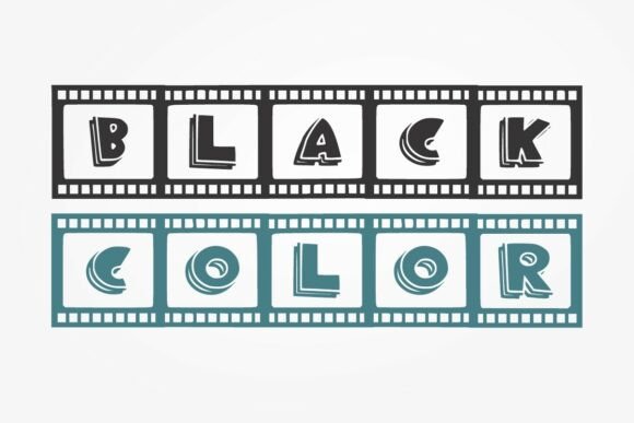 Box Film Font - Preview 3