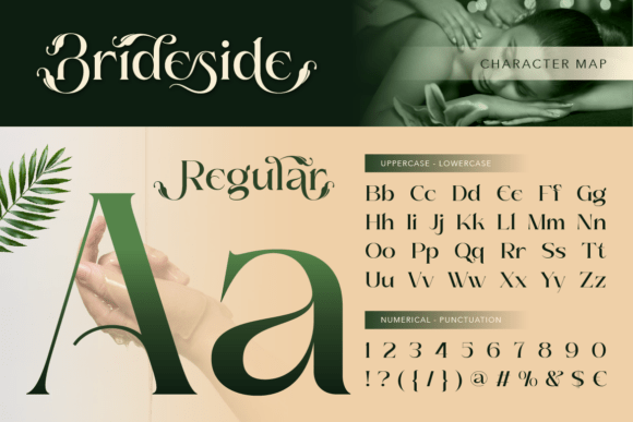 Brideside Font - Preview 1