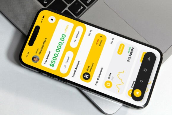 CRYPTON - Secure Crypto Wallet App UI