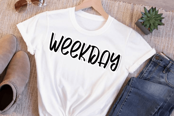 Camping Font - Preview 1
