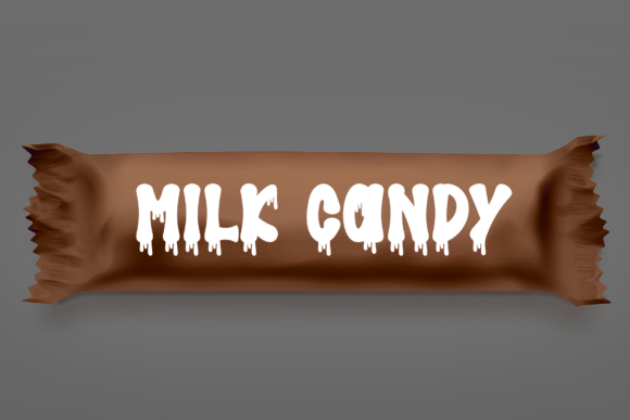 Choco Melting Font - Preview 3