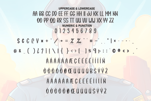 Comic Police Font - Preview 6