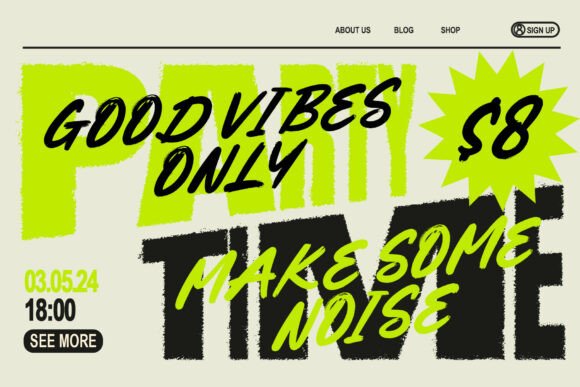Creative Energy Font - Preview 2