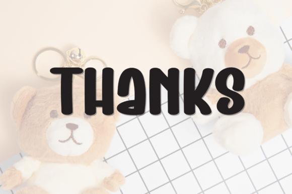 Cute Charm Font PNG with transparent background - Preview 6