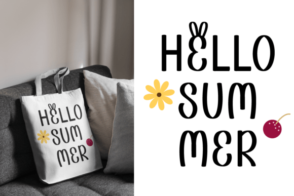 Easter Bloom Font - Preview 3