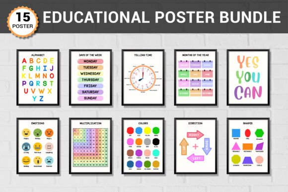 Educational Poster Bundle